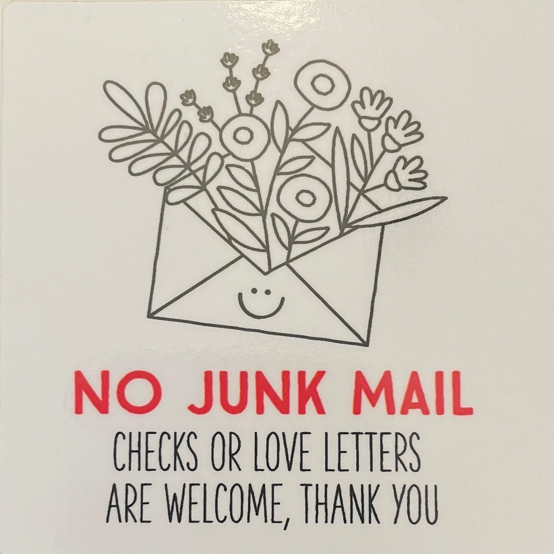 Autocollant:  Pas de publicité - Image 6