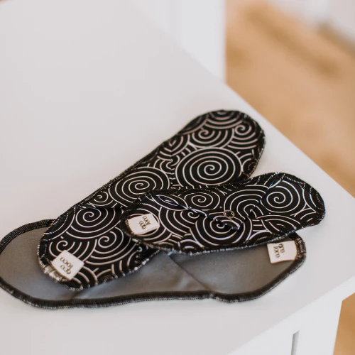 Ensemble de départ: Serviettes hygiéniques lavables - Coton bio et RecyPul - Image 4