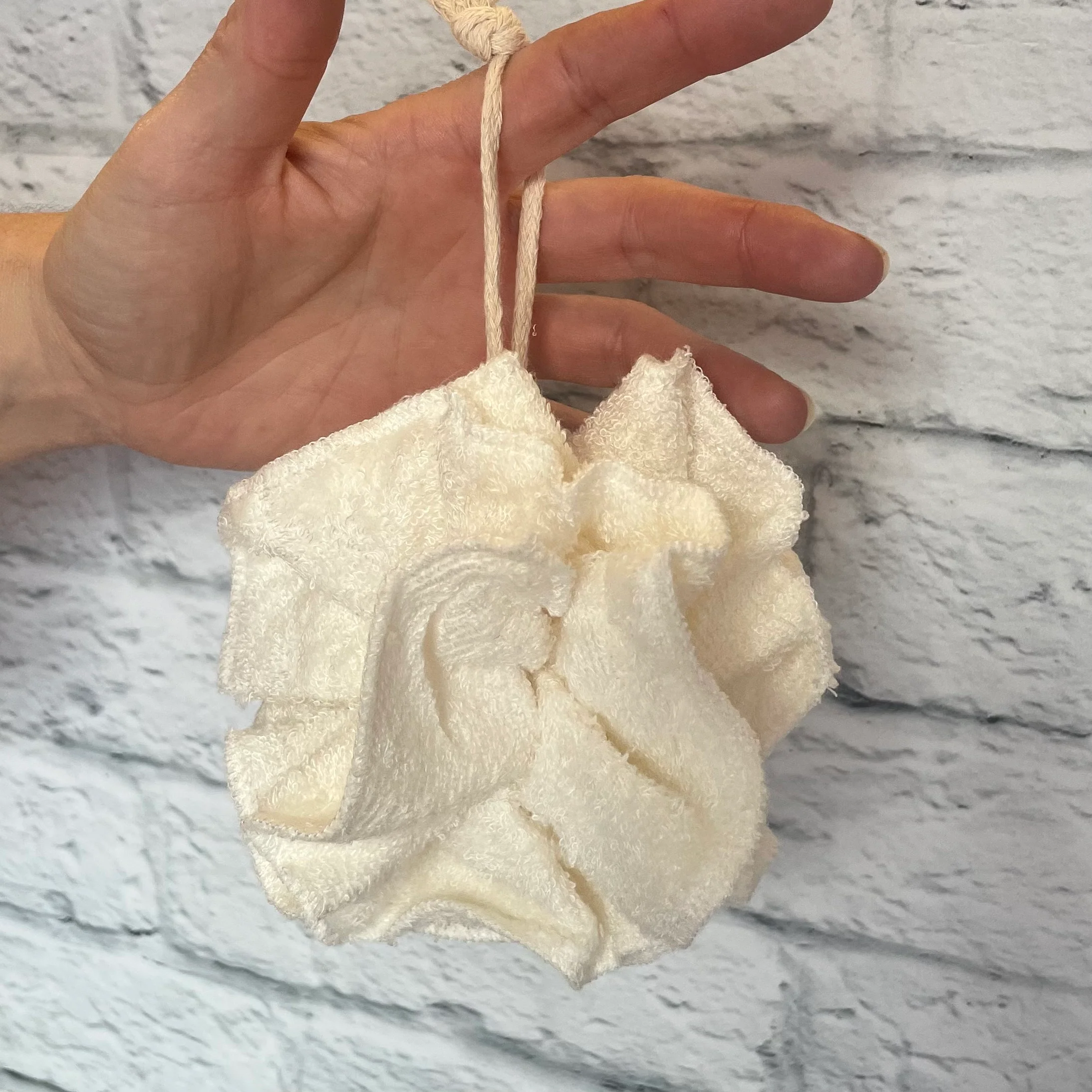 Houppette de douche sans plastique - Image 3