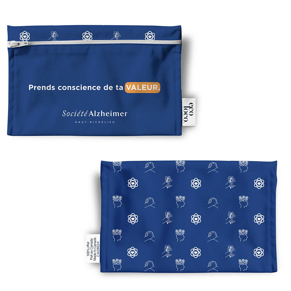 Sac à collation écologique et réutilisable à personnaliser (format moyen) - Image 3
