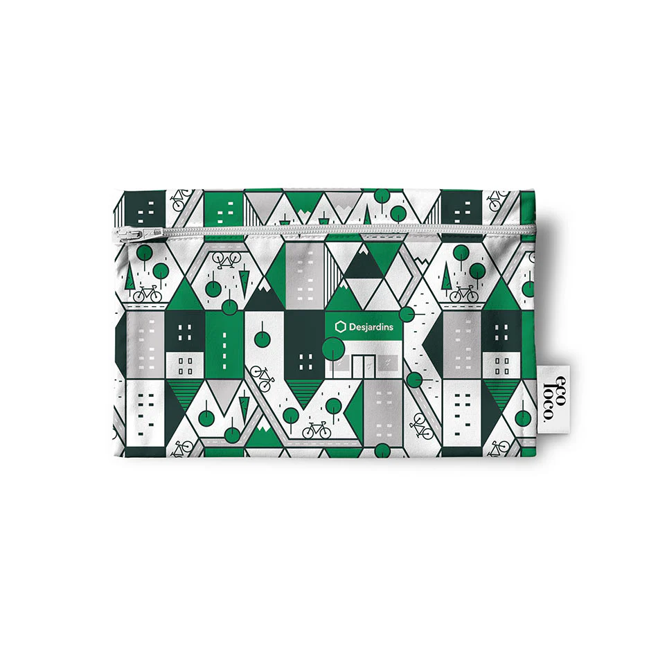 Sac à collation écologique et réutilisable à personnaliser (format moyen) - Image 4