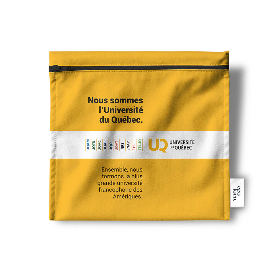 Grand sac écologique et réutilisable à personnaliser (format sandwich) - Image 10