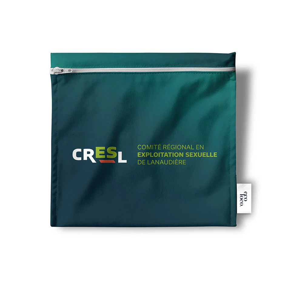 Grand sac écologique et réutilisable à personnaliser (format sandwich) - Image 11