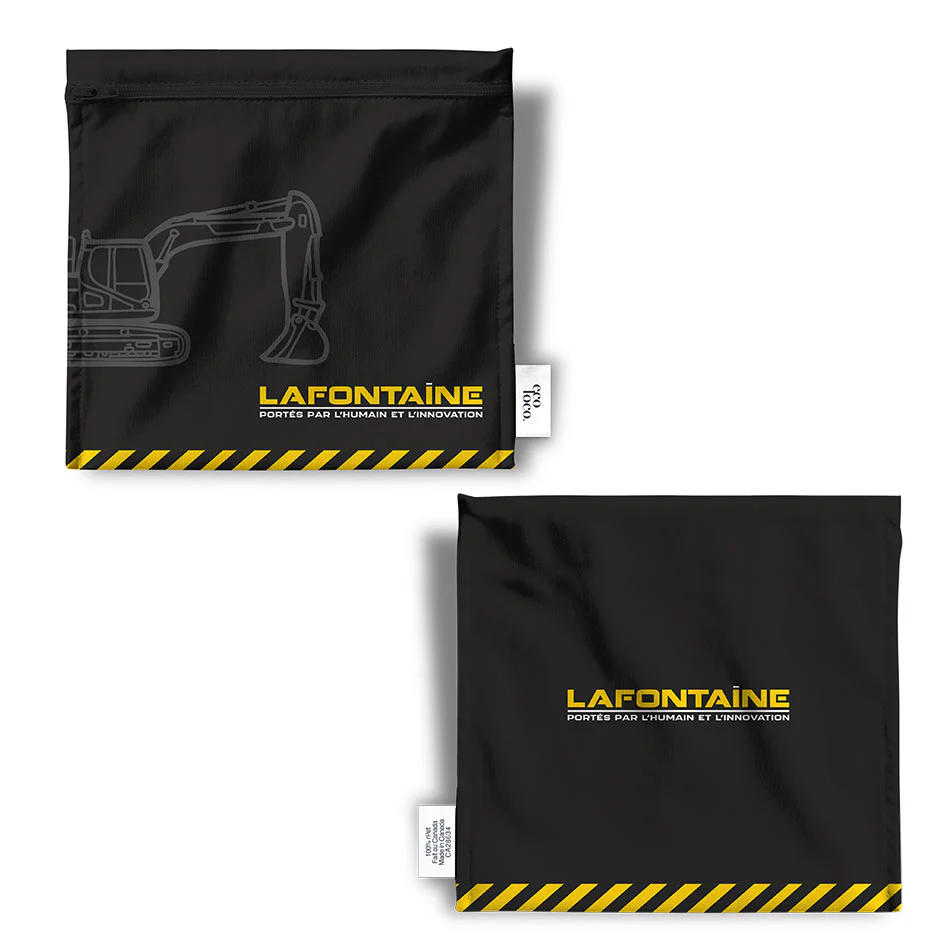 Grand sac écologique et réutilisable à personnaliser (format sandwich) - Image 3