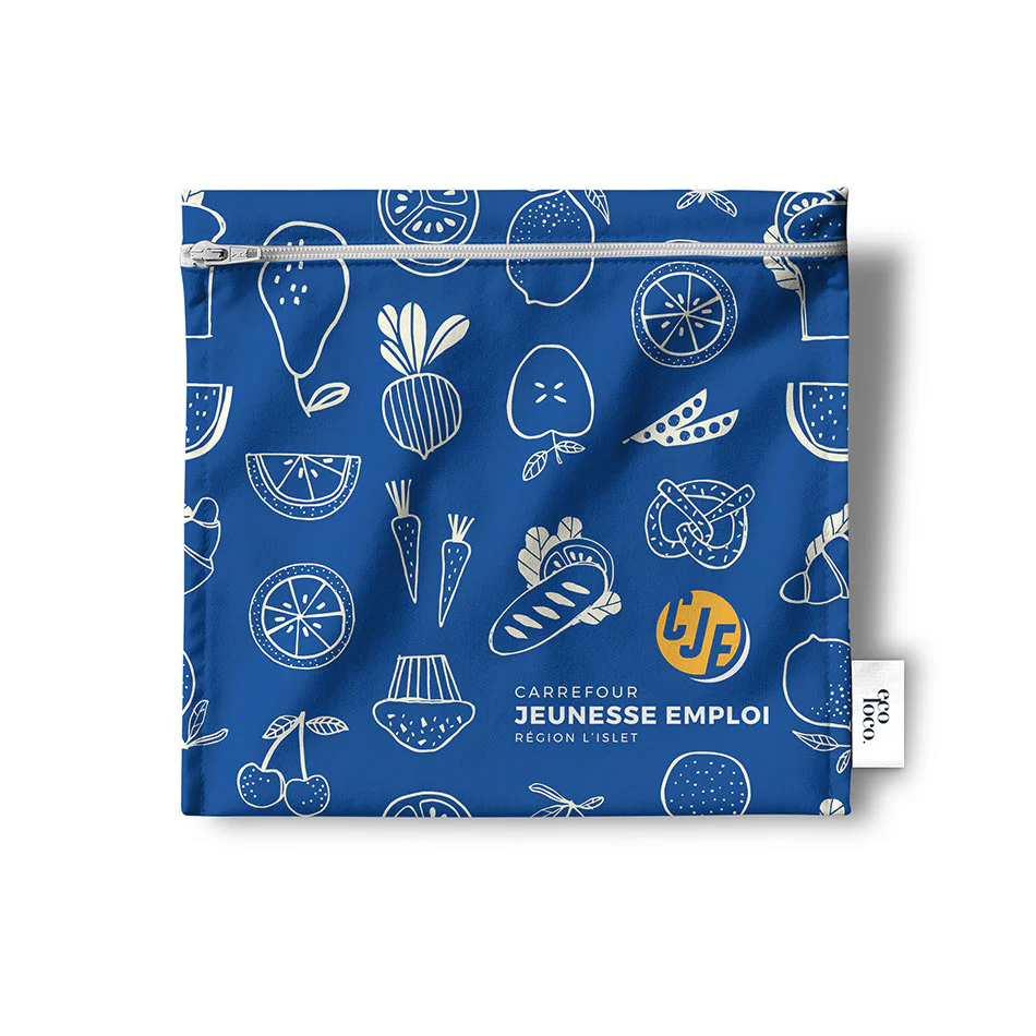 Grand sac écologique et réutilisable à personnaliser (format sandwich) - Image 4