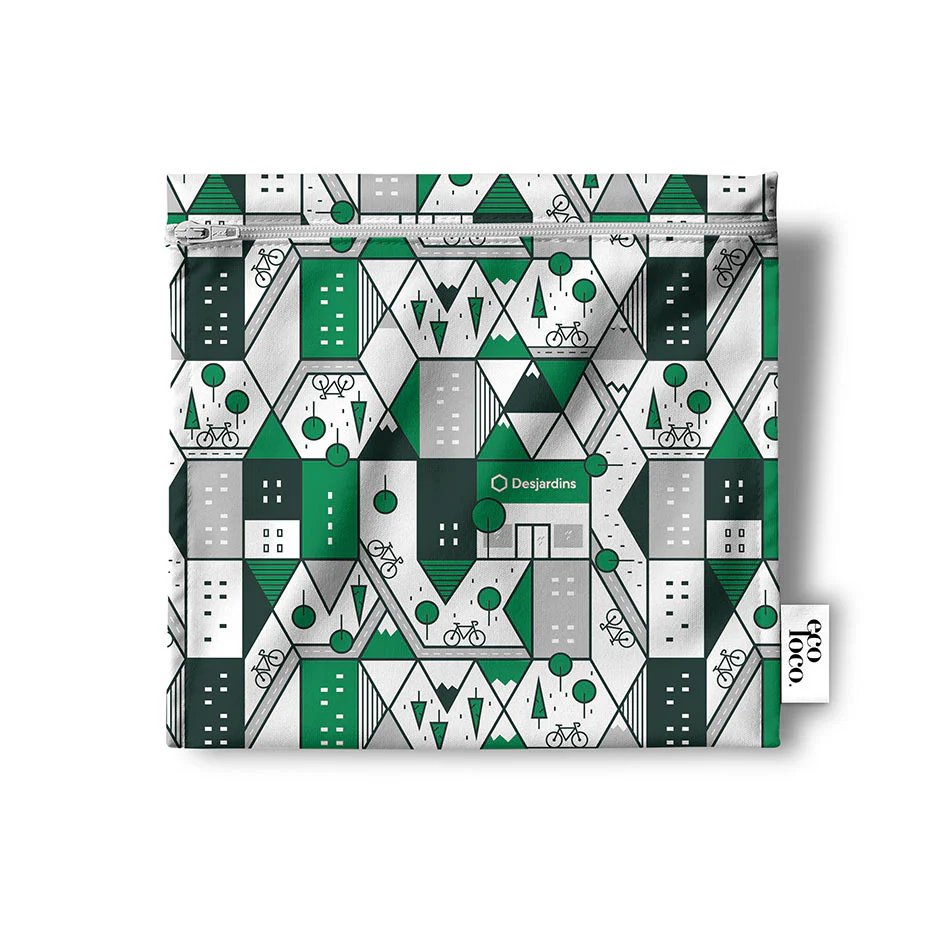 Grand sac écologique et réutilisable à personnaliser (format sandwich) - Image 6