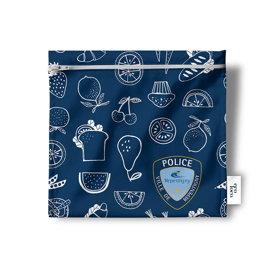 Grand sac écologique et réutilisable à personnaliser (format sandwich) - Image 8