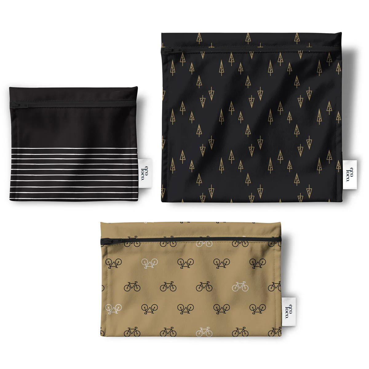 Trio sacs à lunch réutilisables écologiques - Image 12