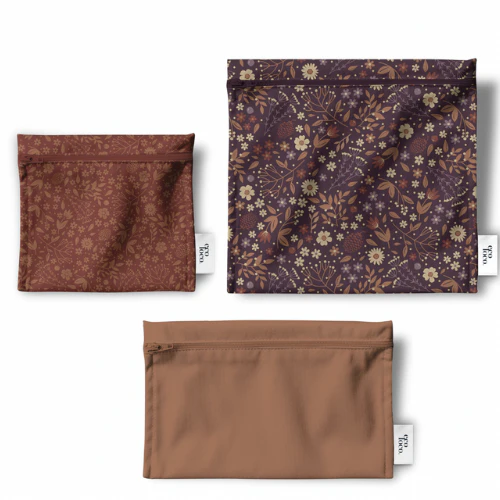 Trio sacs à lunch réutilisables écologiques - Image 6