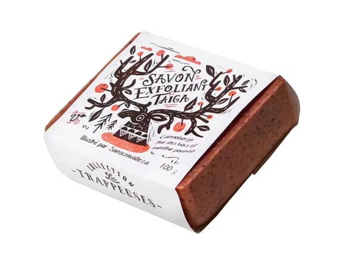 Savon exfoliant vegan - Taiga - Image 3