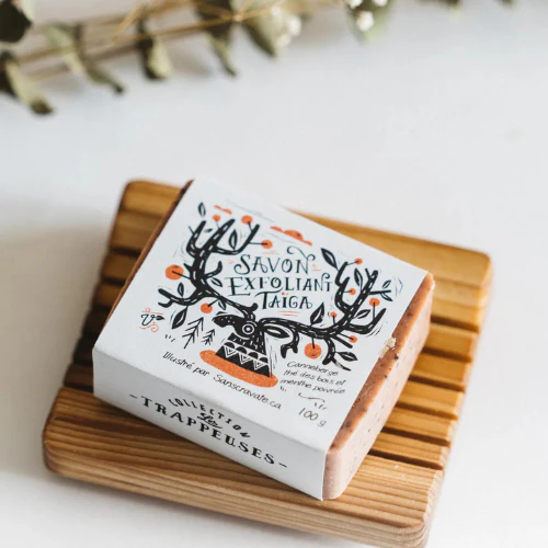 Savon exfoliant vegan - Taiga - Image 5